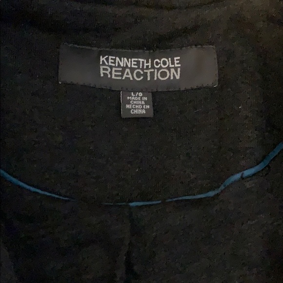 Kenneth Cole Reaction Charcoal Coat - Picture 13 of 14